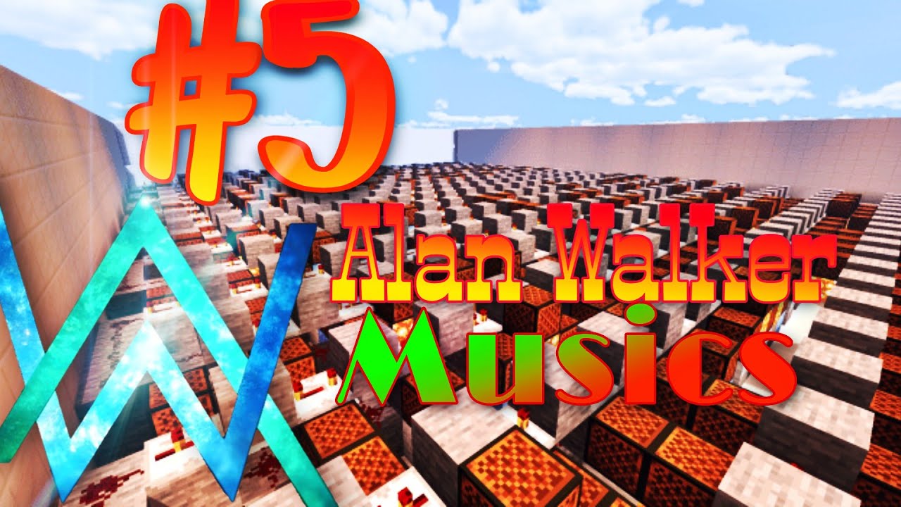 5 Alanwalker Sounds Using Note Block Minecraft Massivedragon