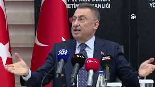 Fuat Oktay'dan 6 Şubat depremlerinin 3  yılı dolayısıyla AFAD'a ziyaret