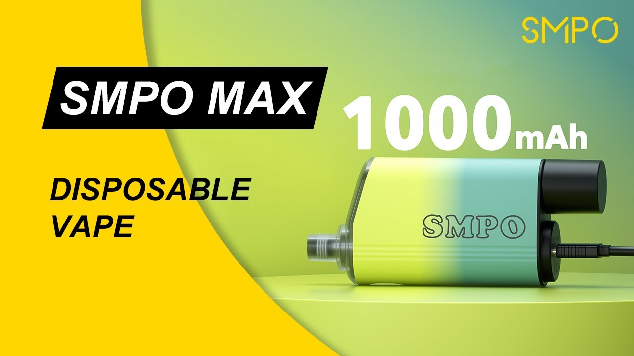 SMPO MAX - A 25W Powerful RDL disposable vape