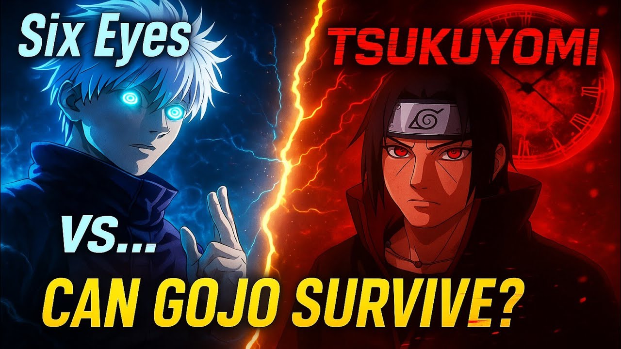 Can Gojo Survive Itachi’s Tsukuyomi? | Six Eyes vs Genjutsu Battle! |