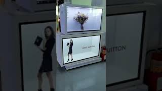 Transparent lcd box. Interactive and suit for creative situation use.