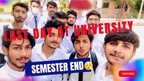 Last Day At University And Hostel|| Semester End ||University Of Sargodha