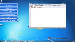 Introducerea in HTML si CSS despre structura paginii HTML
