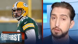 If Green Bay moves on from Rodgers, they'll need a QB in return — Nick | NFL | FIRST THINGS FIRST