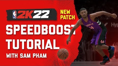 NBA 2K22 Patch Update How to Dribble Tutorial : Speed Boost NERF in Patch !