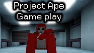 Project ape [ExJ] gameplay | Roblox lethal ape