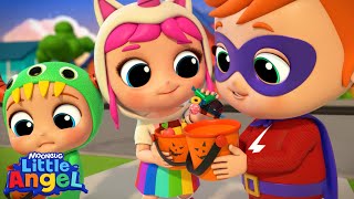 Trick Or Treat With Baby John   Little Angel Color  U0026 Nursery Rhymes