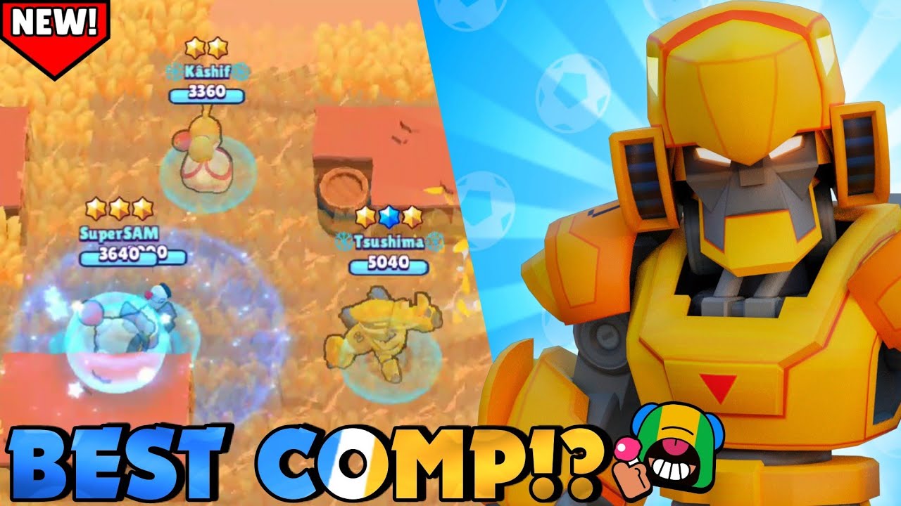Snake Prairie With Team Lenoo Easy Trophies | BrawlStars