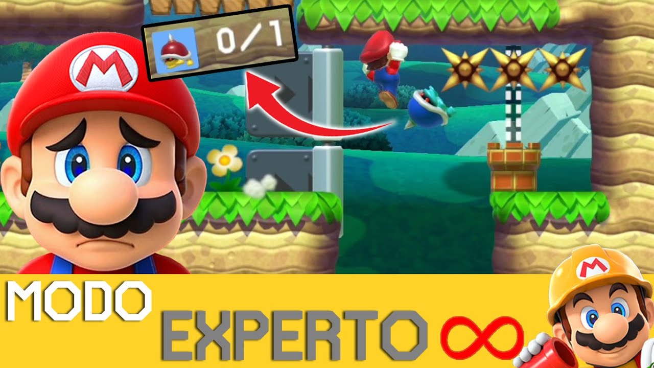 Nos dio ESPERANZA para luego DESTRUIRLA!!! | EXPERTO INFINITO (NO SKIP) - SMM2 - ZetaSSJ