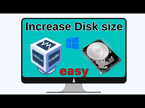 VirtualBox: increase Disk size