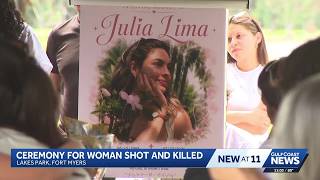 Loved ones gather, demand justice for 21-year-old Julia Lima after deadly Fort Myers shooting