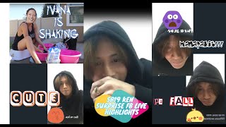 SB19 Ken [Pa-fall, Mapanakit, Funny, Cute Moments with Song Covers] during FB Live