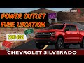 2023 chevy silverado cigarette lighter location Fuse 2003 Chevy Silverado: Know Where to