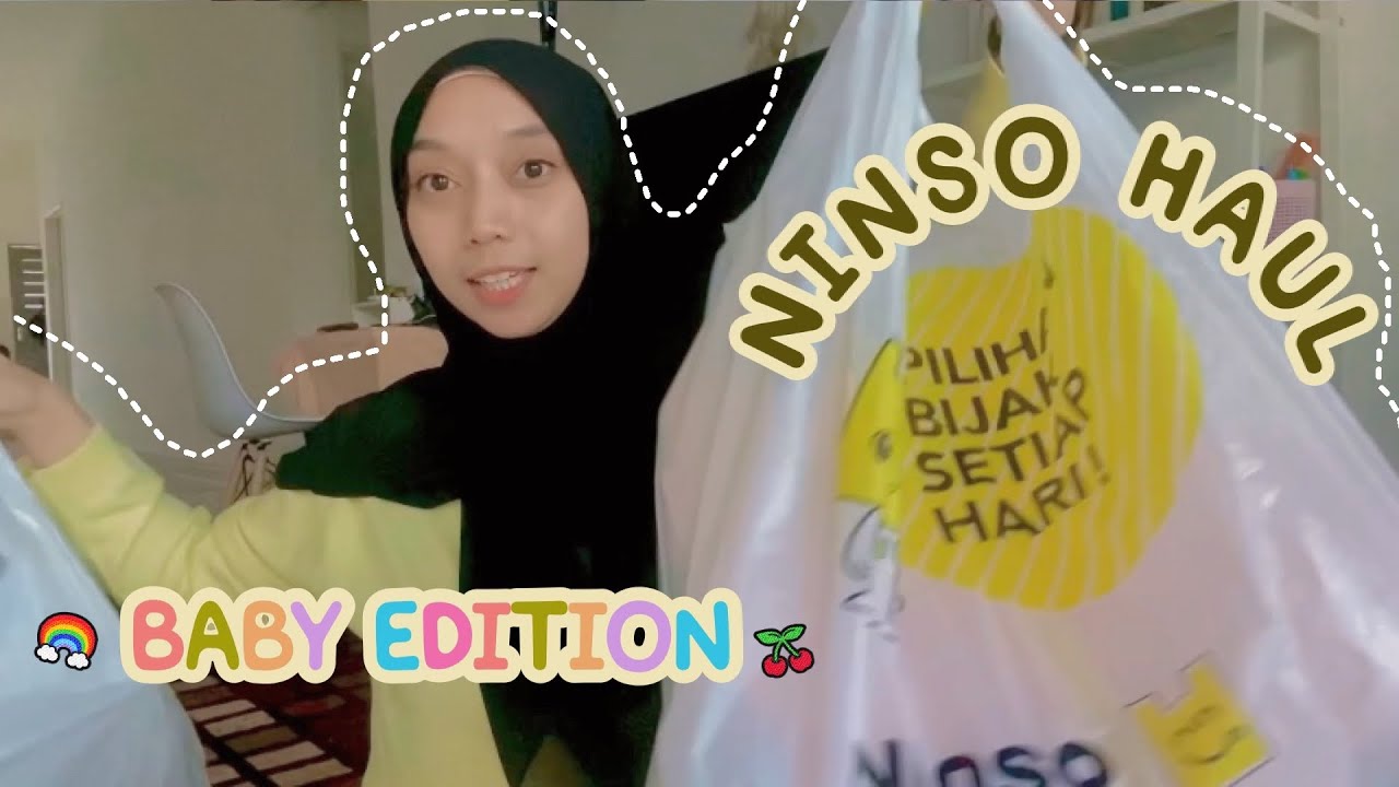 ninso haul | barang barang baby | playmat