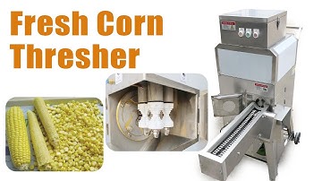 Simplify Your Corn Processing: Fresh Corn Thresher Tips and Tricks #agriculture #farming #corn