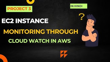 Project 3 | EC2 Instance Monitoring with CloudWatch | AWS Basics Hands-On Project 🚀 #cloud #tech