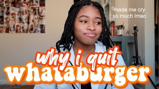 Why I Hated Working at Whataburger but a Mukbang...