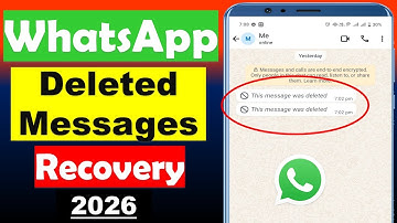 Whatsapp Deleted Messages Recovery | How to Recover Whatsapp Deleted Messages