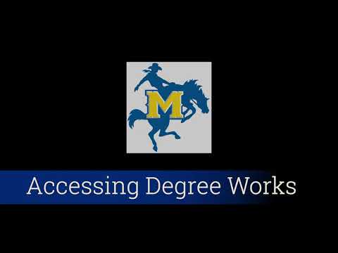 Degree Works Login Tutorial