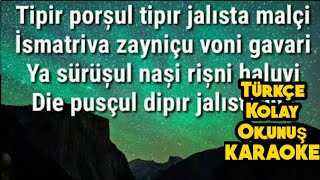 Rauf Faik детство Türkçe Kolay Okunuş Karaoke Resimi