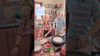 Barbie ने बनाया Uttapam! 🥞 Ken ने क्या डाला? 🤫 #shorts