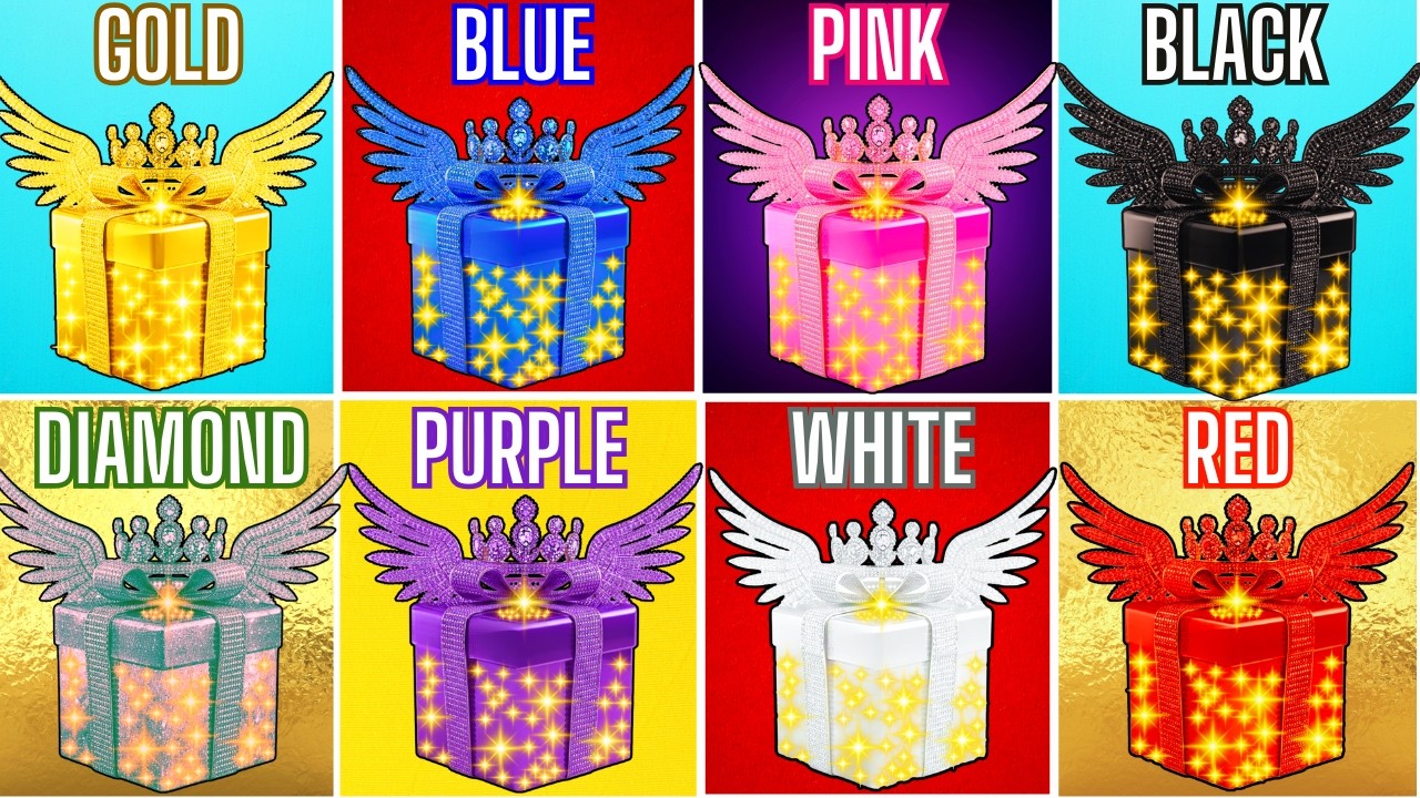 CHOOSE YOUR GIFT🎁💖 8 GIFT BOX CHALLENGE🤩 TEST YOUR LUCK