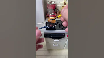 مطبخ صغير حقيقي مع اكل صغير حقيقي لا يفوتكم روعه طبخ طعام لذيذ و بأدوات صغيره Shorts 