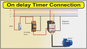 on delay timer connection | off delay timer