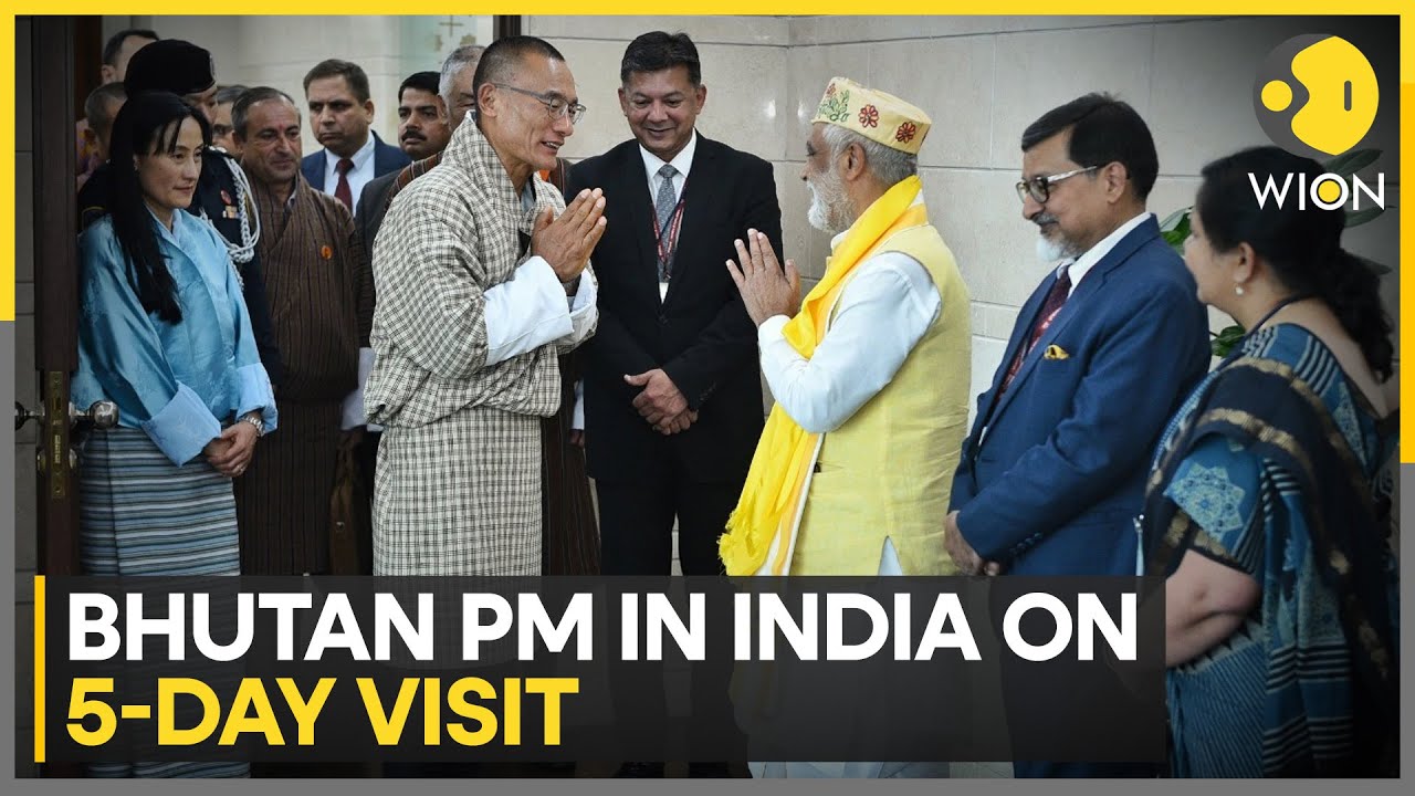 Indian PM Modi welcomes Bhutanese PM Dasho Tshering Tobgay | WION