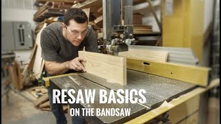 Resaw Basics  Bandsaw Your Own Veneer