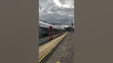 Greater Anglia Class 745001 Non Stop At Shenfield Railway Station