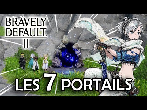 Emplacement des 7 Portail des Salle des Épreuves | Bravely Default II