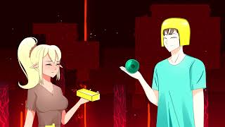 Piglin Showed it Steve | minecraft anime EP 25