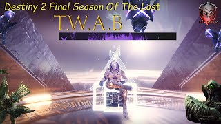 MASSIVE GAMBIT OVERHAUL! FINAL TWAB OF SEASON OF THE LOST! THIS WEEK AT BUNGIE THOUGHTS & OPINIONS!