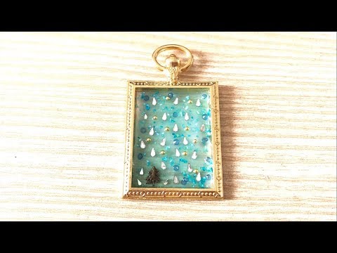 恵みの雨 ハンドメイド UVレジン 初心者 Blessed rain handmade UVresin beginner