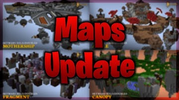 NEW MAPS AND RETURNING OLD MAPS  ( Minecraft Hypixel Skywars )