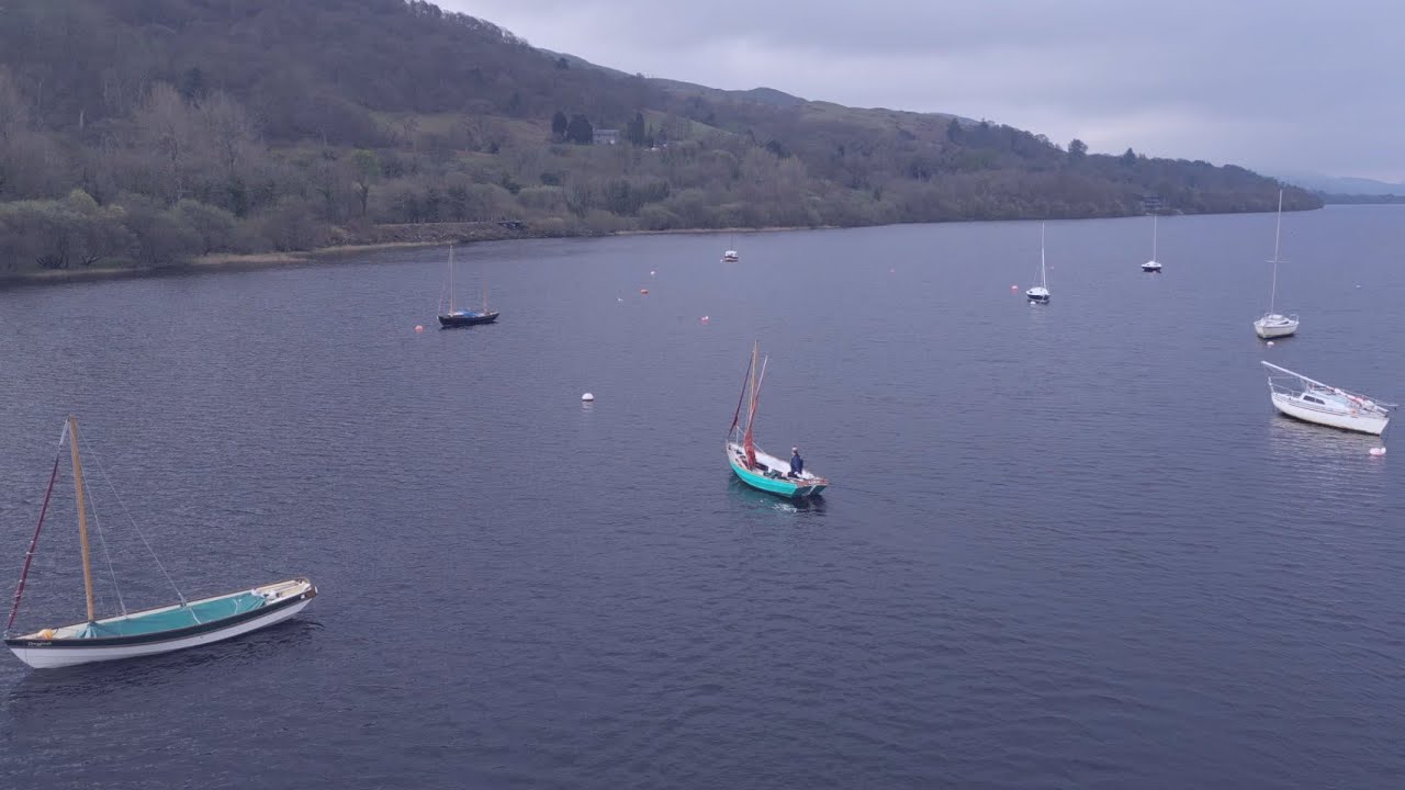 Back On The Mooring Drone Footage