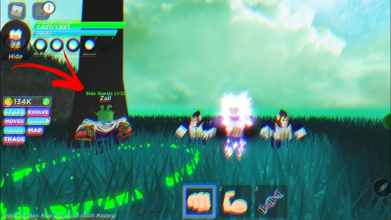 New Side Quest Location | Super Evolution | Roblox