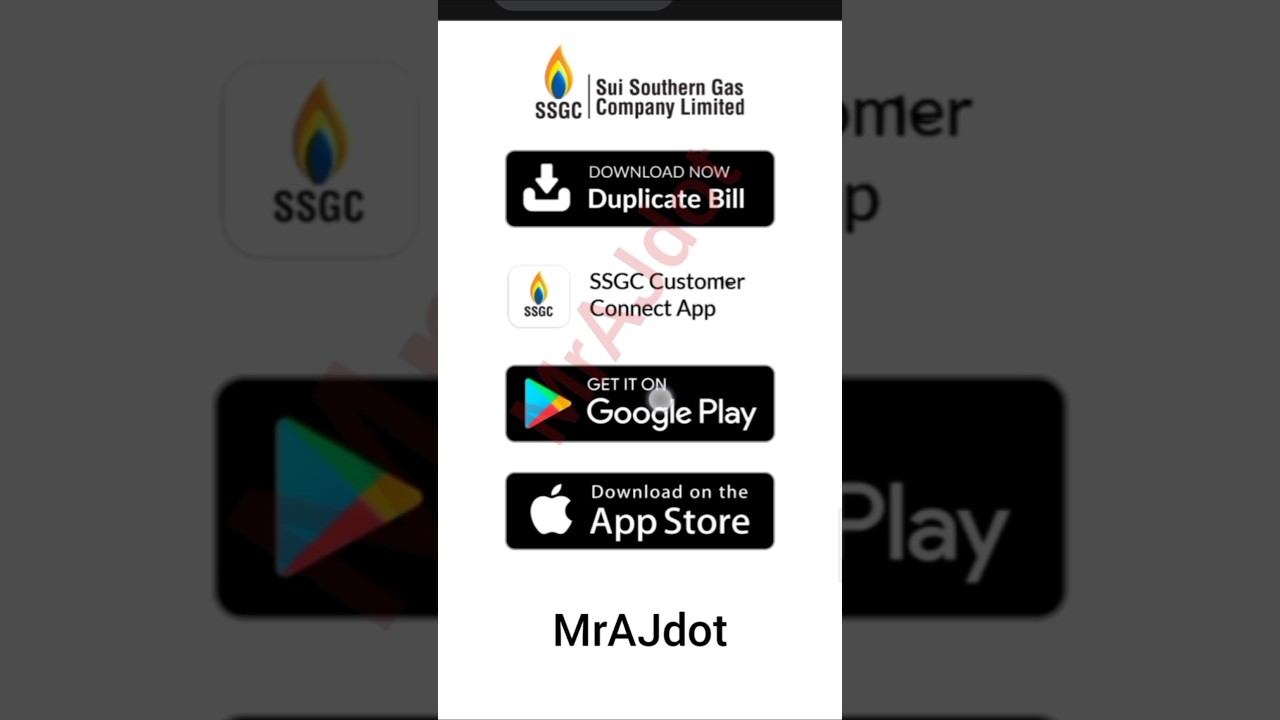 SSGC Customer Connect App 