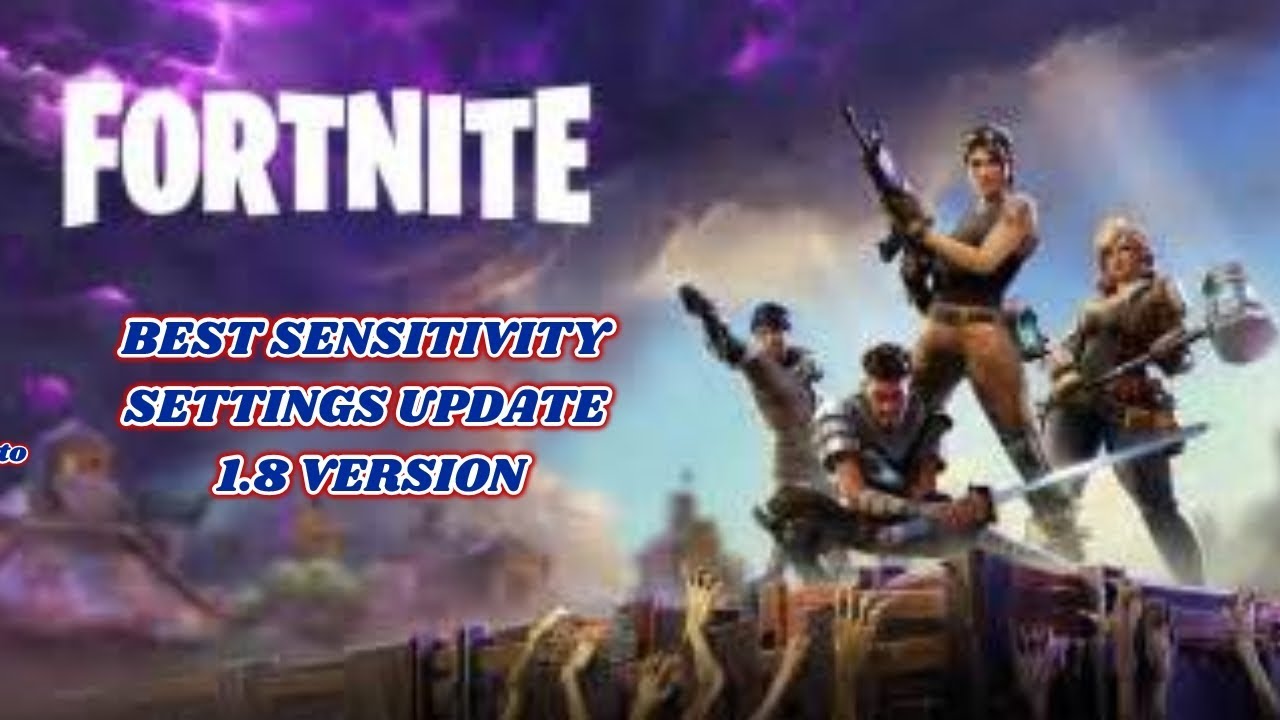 FORTNITE BEST SENSITIVITY SETTINGS 1.8 VERSION