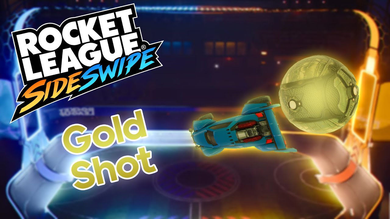 How to get INSANE POWERSHOTS in Rocket League Sideswipe! | Gold Shot