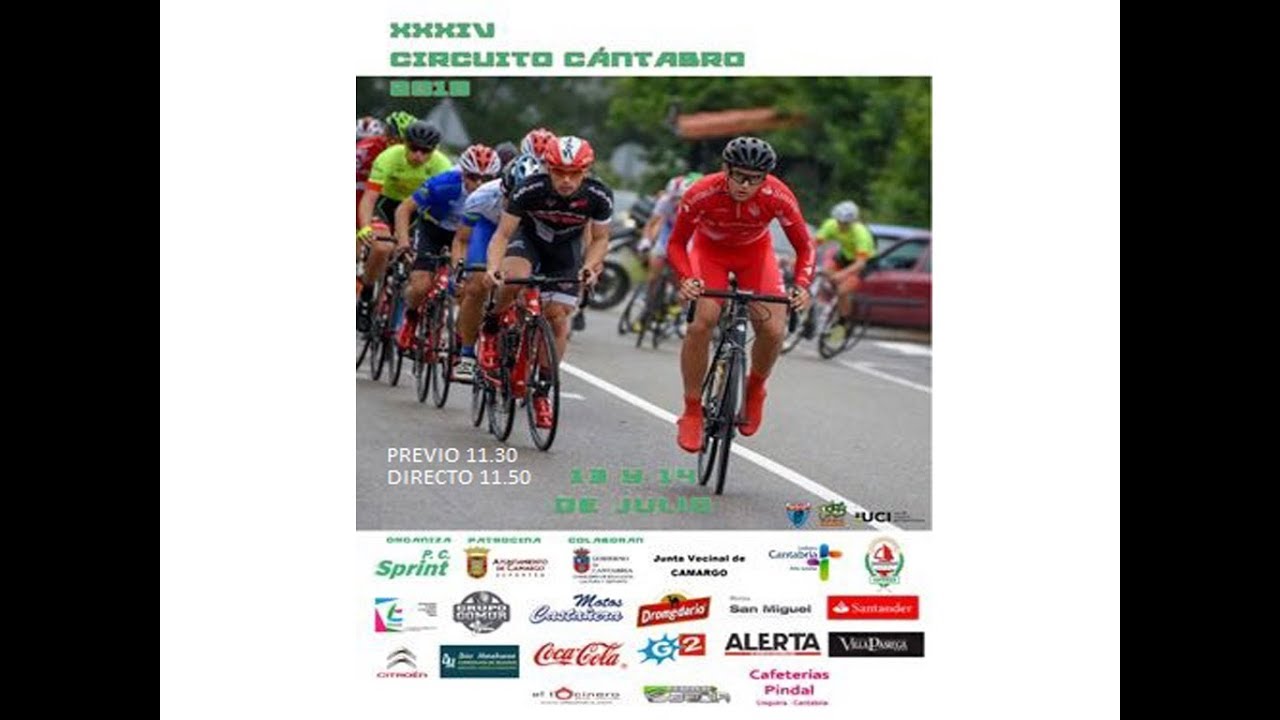 XXXIV EDICIÓN CIRCUITO CÁNTABRO DE CICLISMO