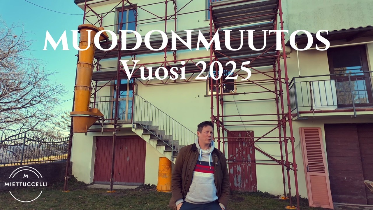 Vuosi Italiassa: Talon muodonmuutos (#43) - Unelmaelämää Piemontessa