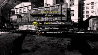 Call of Duty Ghosts Gun game epic final knife throw!!