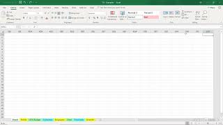 Understanding workbooks and worksheets in Excel | Excel 365