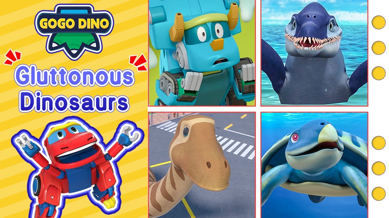 🦖 ВПЕРЁД, ДИНО! | Прожорливые динозавры! 🤤 | Специальная коллекция динозавров | Приключенческий м...