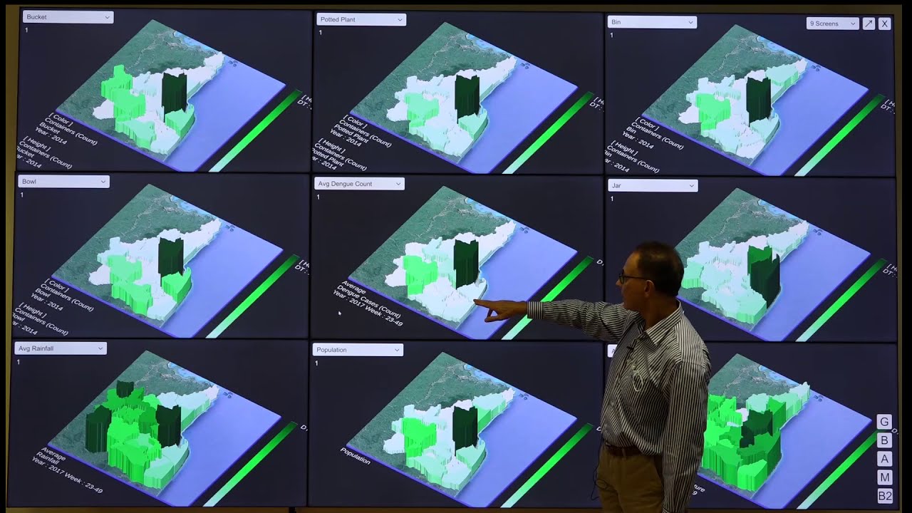 Immersive Visualization of Dengue Vector Breeding Sites Extracted from ...