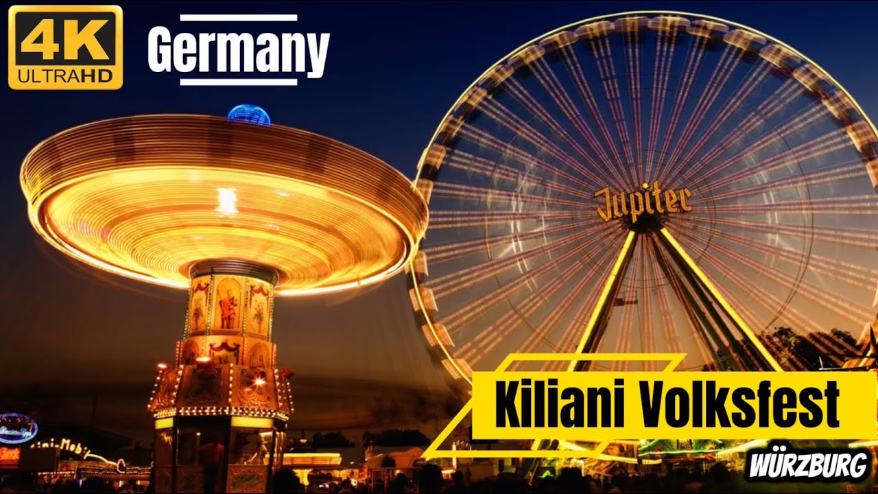 Don't miss German🤯 Kiliani Würzburg Fest 😍| Traditional Festival Celebrations