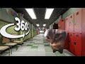 360° CHIPI CHIPI CHAPA CHAPA CAT - In YOUR School | 4K VR 360 Video