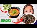Trying Korean Food | Kimchi Jjigae and Bulgogi